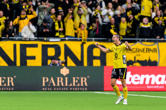 Elfsborgs Rasmus Wikström jublar