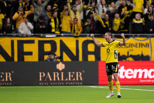 Elfsborgs Rasmus Wikström jublar