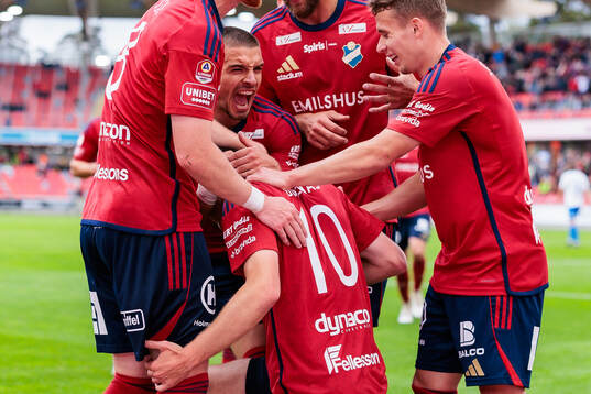 Östers Vladimir Rodic, Oscar Uddenäs och Anssi Suhonen
