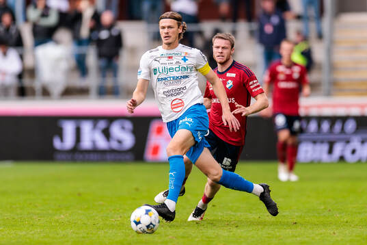 Värnamos Hugo Andersson och Östers Daniel Ljung
