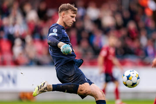 Värnamos målvakt Hugo Keto