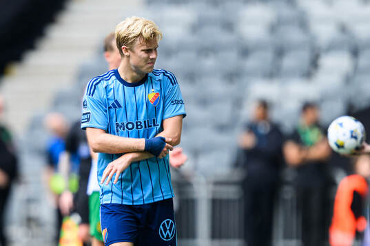 Djurgårdens Theo Bergvall har ont