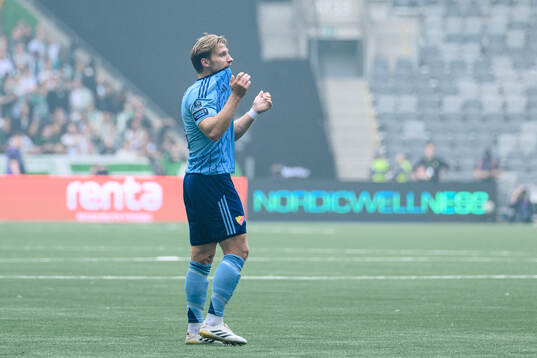 Djurgårdens Daniel Stensson deppar