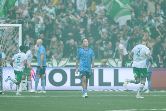 Djurgårdens Mikael Anderson deppar