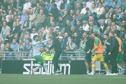 Hammarbys Montader Madjed jublar