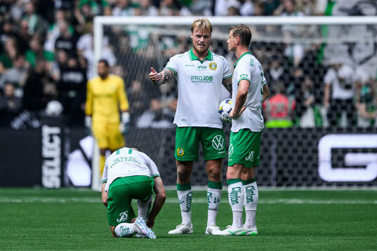 Hammarbys Victor Eriksson och Frederik Winther