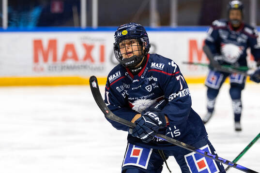Linköpings Madeleine Leidt jublar