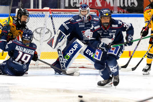 Luleås Linnea Johansson och Linköpings Sara Hjalmarsson