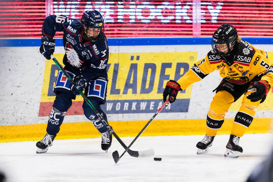 Linköpings Marthe Pabsdorff Brunvold och Luleås Johanna
