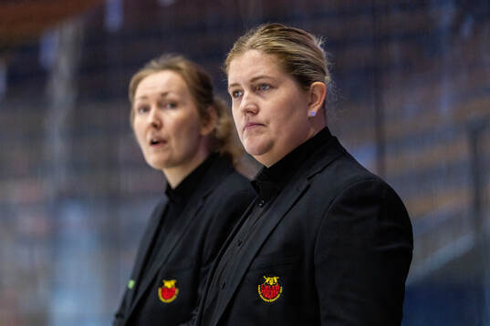 Luleås tränare Melinda Olsson
