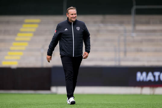 Rosengårds tränare Martin Qvarmans Möller