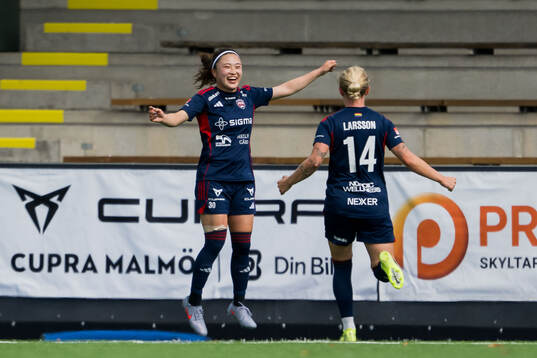 Rosengårds Aemu Oyama jublar