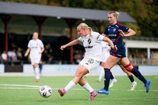 AIKs Nova Selin och Rosengårds Thea Sørbo