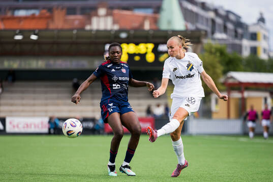 Rosengårds Anam Imo och AIKs Matilda Plan