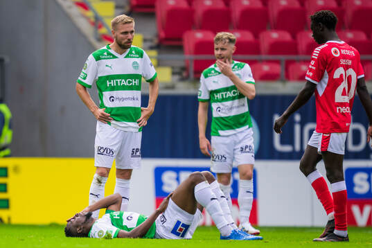 Västerås Frederic Nsabiyumva har ont