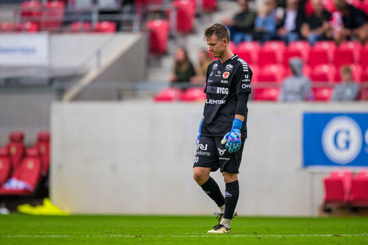 Kalmars målvakt Jakob Kindberg deppar
