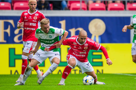 Västerås Jonathan Ring och Kalmars Saba Mamatsashvili