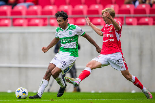 Västerås Jonathan Karlsson och Kalmars Rony Jansson