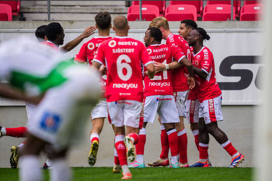 Kalmars Malcolm Stolt jublar