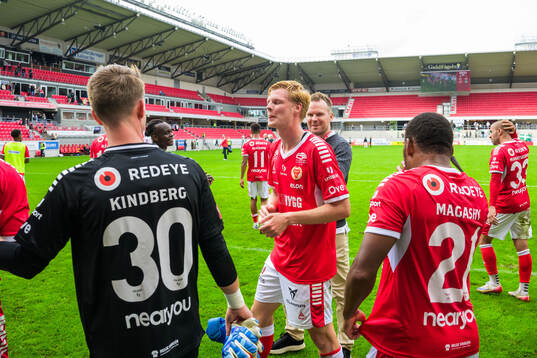 Kalmars Malcolm Stolt jublar