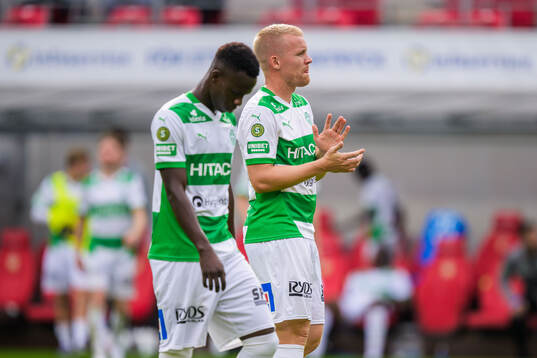 Västerås Moussa Diallo och Simon Johansson deppar