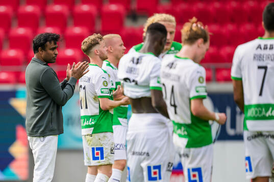 Västerås tränare Kalle Karlsson deppar
