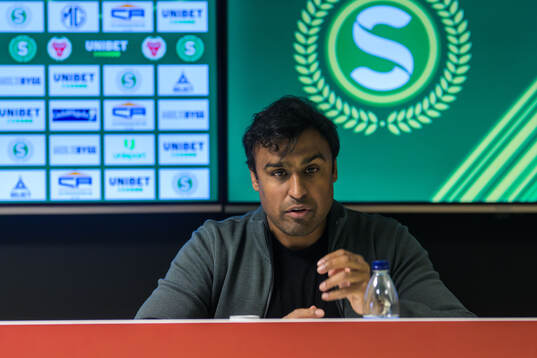 Västerås tränare Kalle Karlsson
