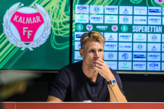 Kalmars tränare Toni Koskela