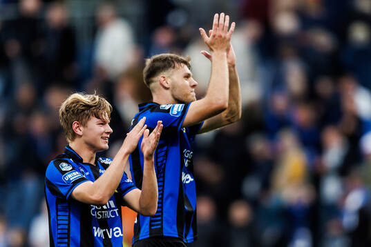 Sirius Victor Svensson och Tobias Anker jublar