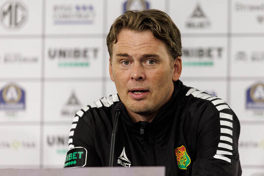 GAIS tränare Fredrik Holmberg
