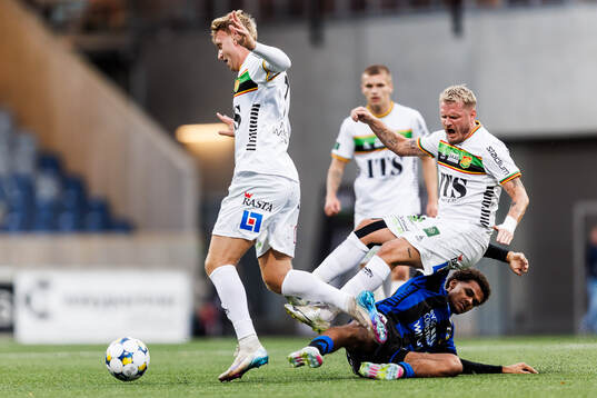 GAIS Joackim Fagerjord och Jonas Lindberg mot Sirius