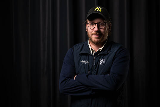 Södertäljes sportchef Emil Georgsson