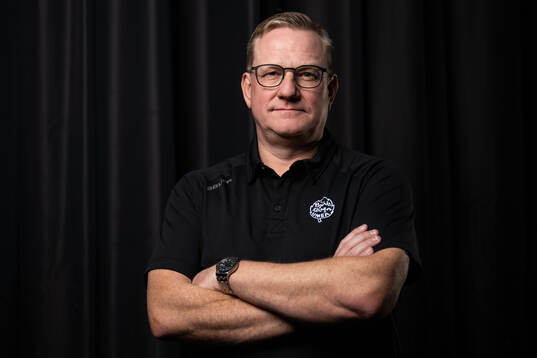 Björklövens tränare Magnus Bogren