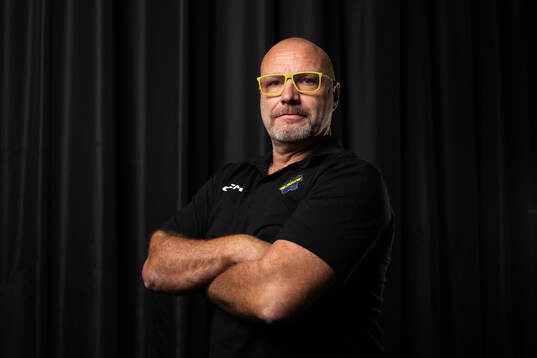 AIKs huvudtränare Fredrik Hallberg