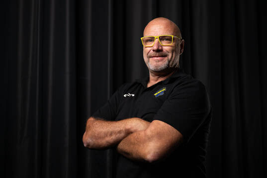 AIKs huvudtränare Fredrik Hallberg