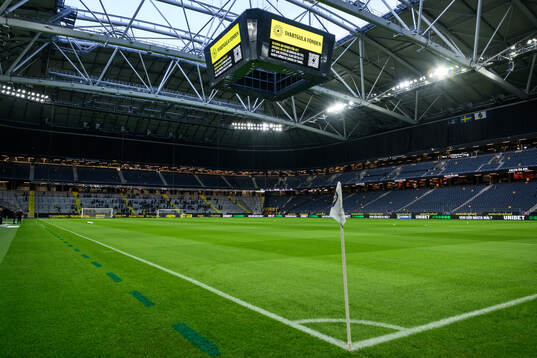 Interiör vy av Strawberry arena