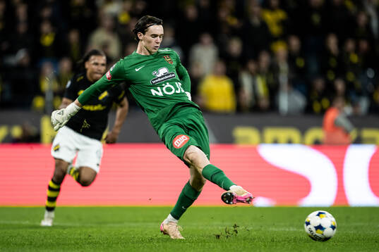 Brommapojkarnas målvakt Leo Cavallius