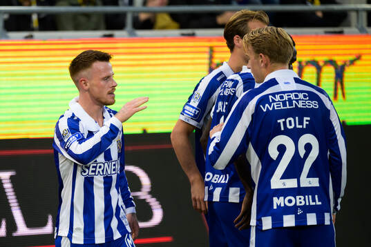 IFK Göteborgs Tobias Heintz jublar