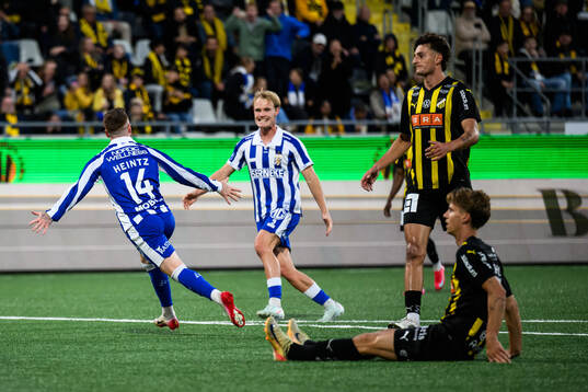 IFK Göteborgs Tobias Heintz jublar