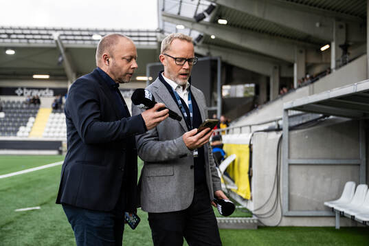 MAX expertkommentator Andes Andersson och kommentator