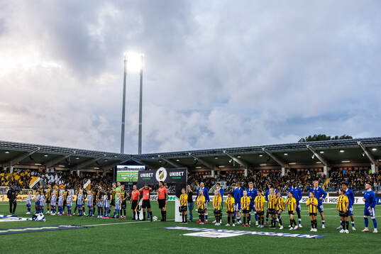 Häckens och IFK Göteborgs spelare