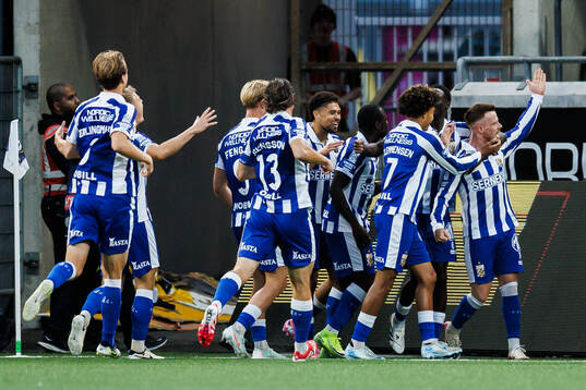 IFK Göteborgs Tobias Heintz jublar