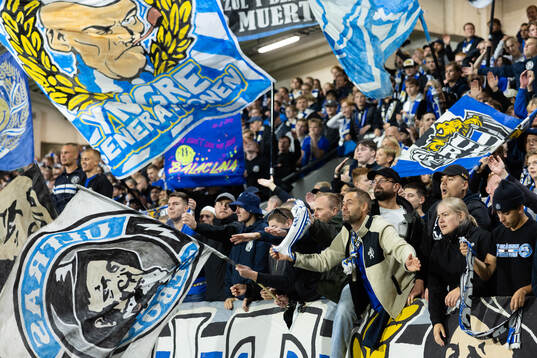 under fotbollsmatchen i Allsvenskan mellan Häcken och IFK