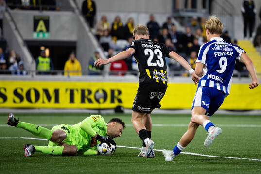 Häckens målvakt Etrit Berisha