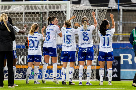 IFK Norrköpings Dana Leskinen, Deborah-Anne De la Harpe,