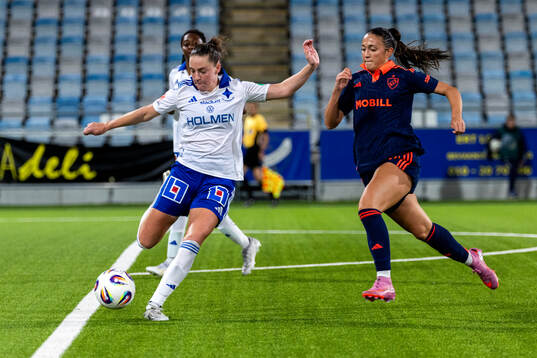 IFK Norrköpings Deborah-Anne De la Harpe och Djurgårdens