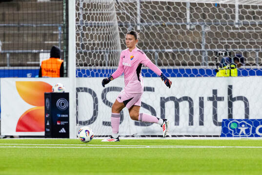 Djurgårdens målvakt Anna Aurora Koivunen