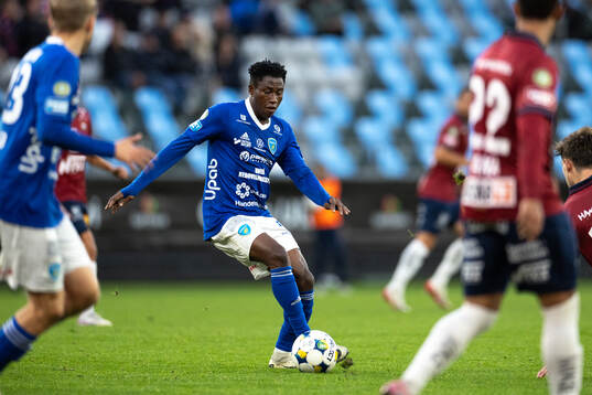 Umeå FCs Yiriyon Gideon Yaw