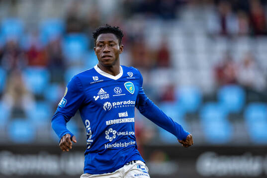 Umeå FCs Yiriyon Gideon Yaw