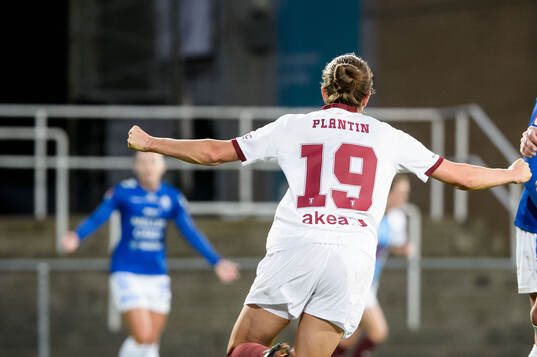 Malmö FFs Anna Plantin jublar